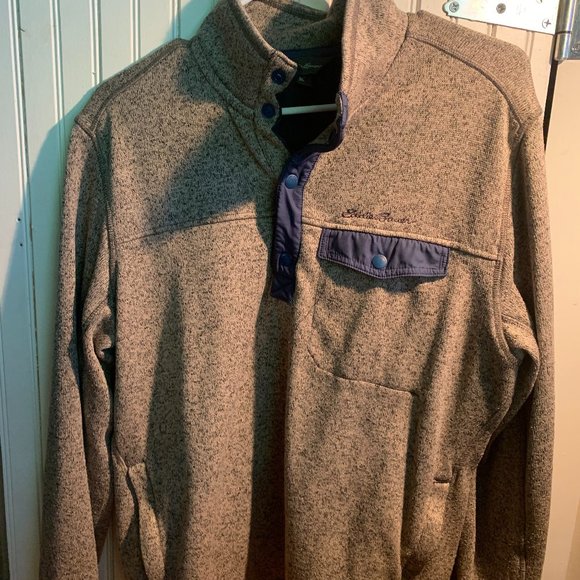 Eddie Bauer Men's Radiator Fleece Snap - Picture 1 of 3